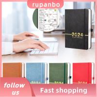 RUPANBO039392692 365วัน สมุดบันทึกปฏิทินภาษาอังกฤษ พร้อมปฏิทิน การจัดการเวลาสำนักงาน สมุดจดวาระการประชุม ของใหม่ มัลติฟังก์ชั่นการใช้งาน สมุดแพลน ออฟฟิศสำหรับทำงาน