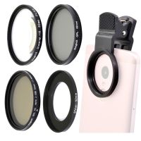 ZZOOI KnightX 52MM polarized cpl Neutral Density ND phone filter  Macro Lens kit  Mobile Lenses For iPhone Samsung Redmi 7 Huawei