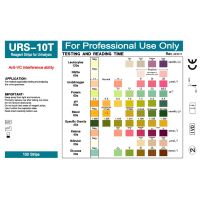 Complete 10-in-1 Urine Test Strips 100ct Urinalysis Dip-Stick Testing Kit Leukocytes Nitrite Urobilinogen Protein PH Inspection Tools