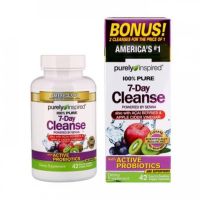 Purely Inspired 100% Pure 7-Day Cleanse, 42 Easy-to-Swallow Veggie Capsules