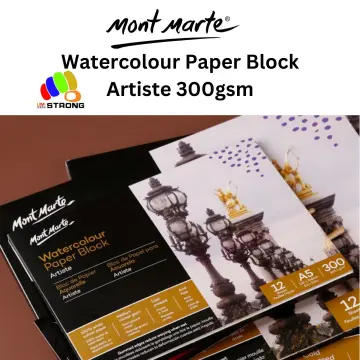 Sketchbook with Watercolor Paper MONT MARTE Premium, German Paper