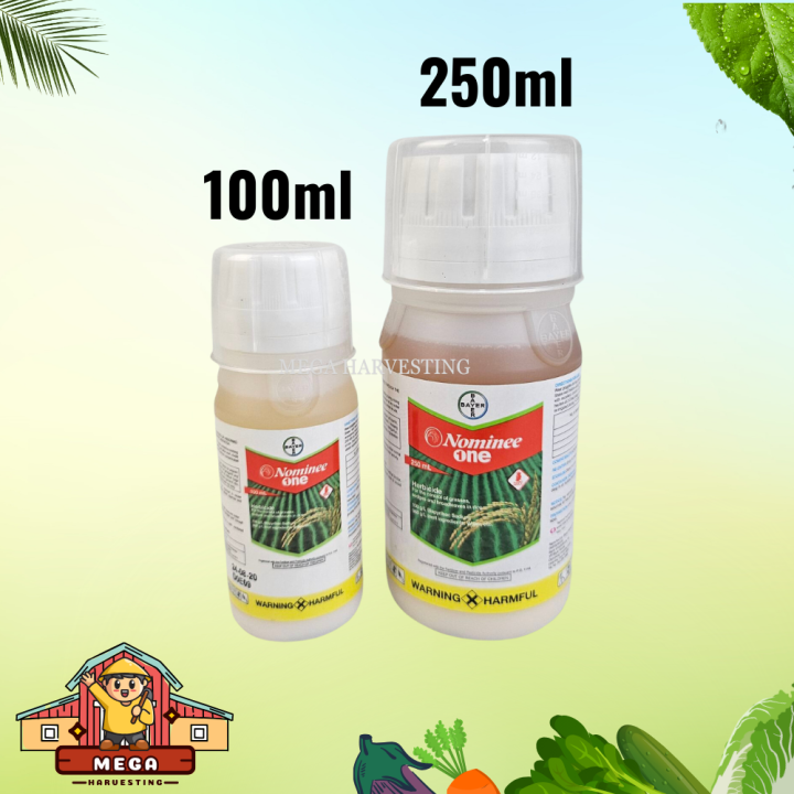 NOMINEE ONE 250ML100ML POST EMERGENCE HERBICIDE BAYER 1520 DAS OF RICE