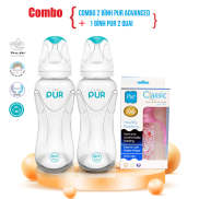 Combo 2 bình Pur Advanced + bình Pur 2 quai