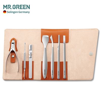MR.GREEN Ingrown Toenail Tools Kit Professional Manicure Pedicure Set Stainless Steel Toe Nail Clippers Set