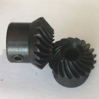 15 18 20 22 25 30 ฟัน 1.5 2 3 โมดูล 1.5M 2M 3M 45 # เหล็ก 90 องศาเรียวล้อ Pinion Pilot Bore Helical Spiral Bevel Gear-lihelong3