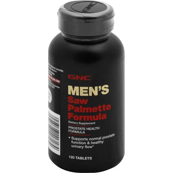 GNC Men 'S Saw Palmetto Formula 120แท็บเล็ต Lazada.co.th