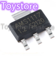 10pcs Original AMS1117-1.2 SOT-223 Power step-down ชิป IC ใหม่