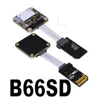 สายเคเบิลต่อขยายสำหรับนำทาง GPS ศัพท์ทีวี Camere SD ชายกับหญิง SD สำหรับ SDHC SDXC UHS-III เครื่องอ่านการ์ดหน่วยความจำ SD 7.0 Extender