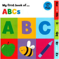 บอร์ดบุค My First Book of ABCs lift-the-flap tab book