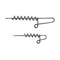 【LZ】┇►  10/20/50pcs Spinpoler Shallow Screw fishing accessories for soft lure 45mm/60mm Hook Pin Spring Fixed Lock Fishing Screw Needle