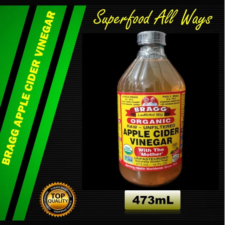 Bragg Apple Cider Vinegar 16oz/473mL Lazada PH