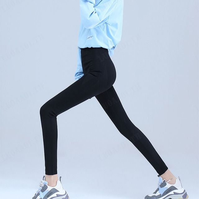 luoaa01-กางเกงยืดสวยเน้นเอวสูงสำหรับผู้หญิง