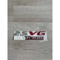 โลโก้2.5VG TURBO ติดMITSUBISHI TRITON ขนาด 17x4.5cm.