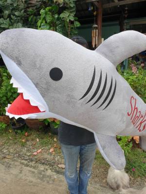 ฉลาม ตุ๊กตาปลาฉลาม ขนาด125 เซนติเมตร ผ้านุ่ม เนียน  งานสวย  กอดอุ่น สินค้าพร้อมส่ง ผลิตในประเทศไทย