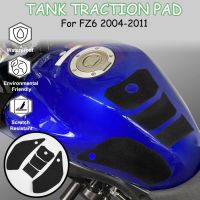 Allotmark รถจักรยานยนต์ Anti Slip ถัง Pad สติกเกอร์แก๊สเข่าด้านข้าง Decals สำหรับ Yamaha FZ-6 FZ6 2004 2005 2006 2007 2008 2009 2010 2011