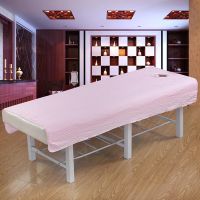 Massage Table Bed Face Down Hole Mattress Protection Sheet Pad Quilt Cover Kit