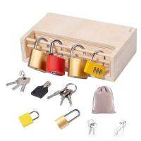 Puzzle Lock Unlock Toy for Kids Preschool Learning Activities Wooden Montessori Materials &amp; Education Toys for Kids proficient