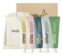 New!! Gift set Mediflower Delicat Hand Cream 5 กลิ่น /ครีมบำรุงมือ + ถุงผ้ารักษ์โลก