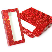 Wholesale102050pcs Packing Box For Eyelash Blank Eyelashes Package Multicolor Paper Box Eyelashes DIY Flash Packing Box Makeup