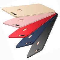 Googlehitech OPPO F9 / OPPO A7 A5s A12 เยาวชน Ultra thin MATTE SOFT TPU เคสฝาปิดบางเฉียบเคส PC Touch โทรศัพท์มือถือ Frosted Cases สำหรับ OPPOF9 (OPPO F9 Pro) / OPPO F9 "6.3 นิ้ว" Anti-knock Back Cover