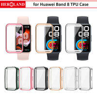 เคสนาฬิกา TPU สำหรับ Huawei Band 8 เปลือกหุ้มแบบเต็มอ่อน