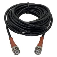 RG58 MHV 3000V 3KV BNC Male Plug to BNC Male Connector RF Coaxial Jumper Pigtail Cable High Quanlity 6inch 20M