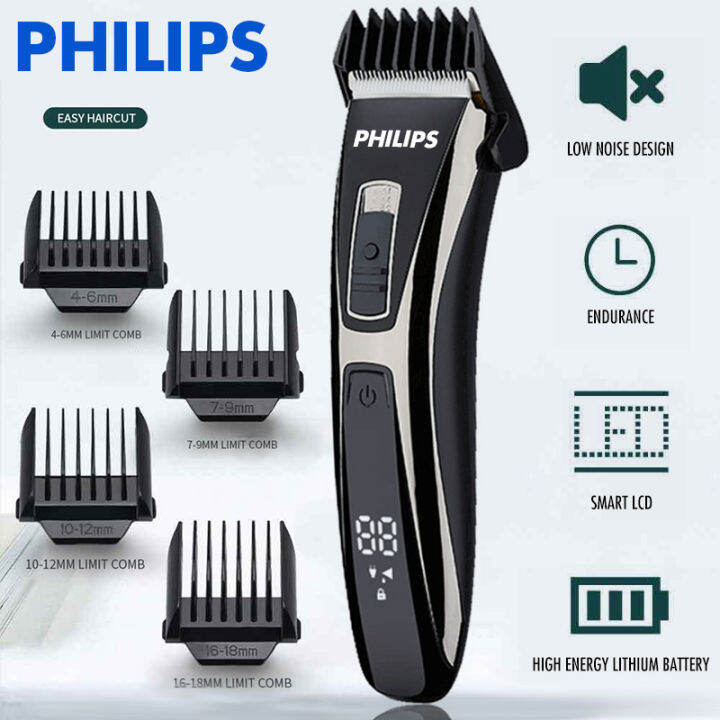 Philips Hair Clipper Rechargeable Hair Trimmer Professional Clipper