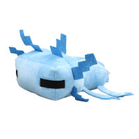 30cm Blue Axolotl Plush Toys Kawaii Axolotl Stuffed Animal Soft Dolls Game Peluche Birthday Gift for Children Kids