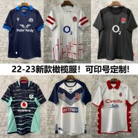 22-23 England World Cup Scotland Ireland Barry a British NRL football training suit with short sleeves