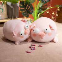 【CW】Tuantuan piggy doll sleeping funny doll doll plush ball pink pig pillow childrens birthday gift кукла свинья tuantuan