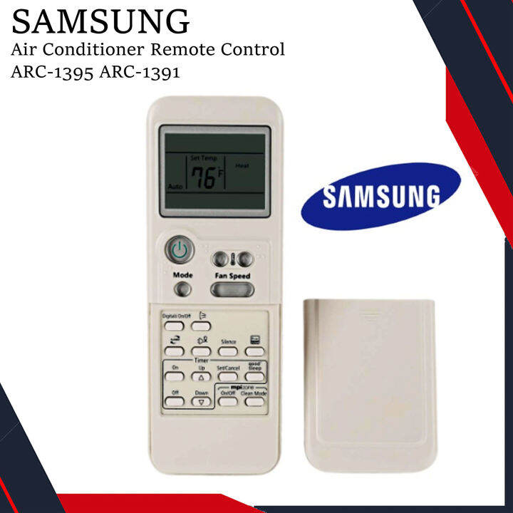 Samsung Air Conditioner Remote Control ARC1395 ARC1391 Lazada