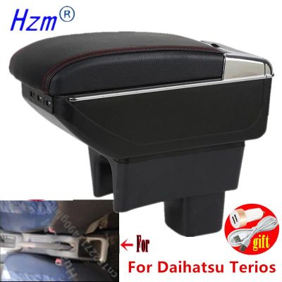 ที่วางแขน Daihatsu Terios สำหรับ Daihatsu Terios อะไหล่จอเฝ้าคุมภายในตรงกลางที่วางแขนที่เท้าแขนในรถพร้อม USB