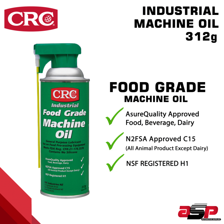 CRC Food Grade Nontoxic Highly Refined Machine Oil 312g Lazada PH
