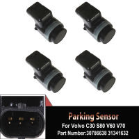 รถ4PCS PDC เซ็นเซอร์ที่จอดรถสำหรับ VOLVO C30 V70 XC60 XC70 S60 S80 31445164 31341345 31341344