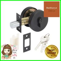 กุญแจลิ้นตาย 1 ด้าน HAFELE 489 10 573 สีดำSINGLE CYLINDER DEADBOLT LOCKSET HAFELE 489.10.573 BLACK **คุ้มที่สุดแล้วจ้า**