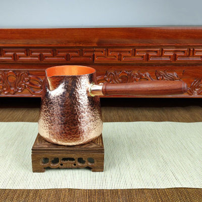 จีนถ้วยน้ำชาชุดที่มีการจัดการที่ทำด้วยมือยุติธรรมถ้วยทองแดงมือตอกด้านจับชา D Ivider กังฟูชุดน้ำชาอุปกรณ์เสริม