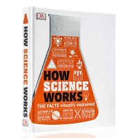 How does DK visual Illustrated Encyclopedia science work? How science works: the facts visually explained English original DK classic Popular Science Encyclopedia books hardcover color illustrations