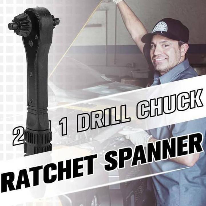 2-in-1-double-ended-ratchet-wrench-drill-chuck-simple-accessory-and-practical-c6s7