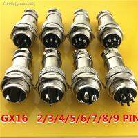 ▣✶ 1set GX16 2/3/4/5/6/7/8/9 Pin Male Female 16mm Wire Panel Circular Connectors Lid Cap L70-78 Aviation Socket Plug