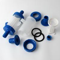 1pc 10/20/25/32MM Pagoda Hose Filter Garden Irrigation Fittings Aquarium Transparent Filter Fish Tank Soft Water Pipe Filter Cup