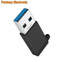 FE อะแดปเตอร์ Usb 3.0ตัวผู้เป็น Type-C ตัวเมีย,การส่งข้อมูลความเร็วสูงแปลง A-To-C สองด้าน3.0ข้อมูล10Gb