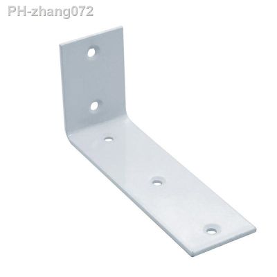 ❖☄❖ 2.5MM Thick Large Corner 90 degree Right Angle Plus Fixed Lengthened Angle Iron L-shaped Triangle Bracket Shelf Bracket