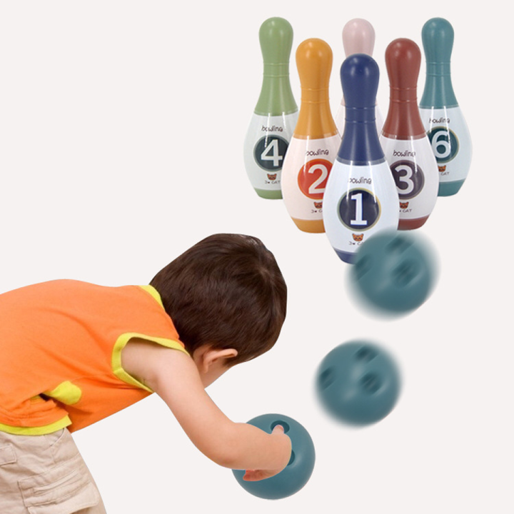 ของเล่นเด็ก-ชุดโยนโบว์ลิ่ง-ชุดโยนโบว์ลิ่งสำหรับเด็ก-ชุดโบว์ลิ่ง-มินิโบว์ลิ่ง-bowling-playset
