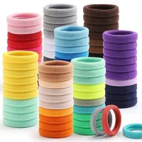 hot❡♟¤  50Pcs/Set Colorful Elastic Hair Bands Rubber Scrunchie Ponytail Holder Accessories