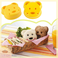 ? LECHU? CUTE Animal sandwich Mold CUTTER หมีสุนัขไดโนเสาร์รูปร่างเค้กขนมปังขนมปังปิ้ง Maker