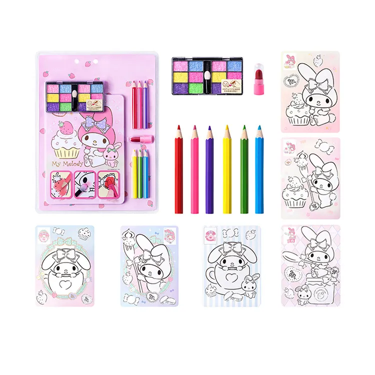 Hello Kitty Lovely Bear Drawing and Coloring Book – JapanLA