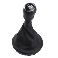 Rubber Gear Shift Knob Gator For Volkswagen Transporter T5 T5.1 Black