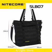 Original Nitecore SLB07 Waterproof 7L Tote Shoulder Bag Waterproof 600D Polyester Fabric MOLLE Strap System Large Capacity Daily