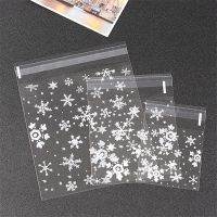 【hot】 100PCS Transparent Wedding Supplies Biscuits Snack Baking Frosted Self-Adhesive Plastic ！