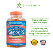 Viên Uống Bổ Sung Dầu Cá Pure Alaska Omega Wild Alaskan Salmon Oil Omega